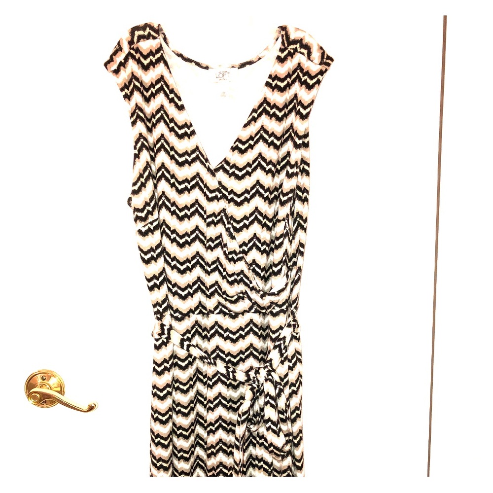 Loft faux wrap dress